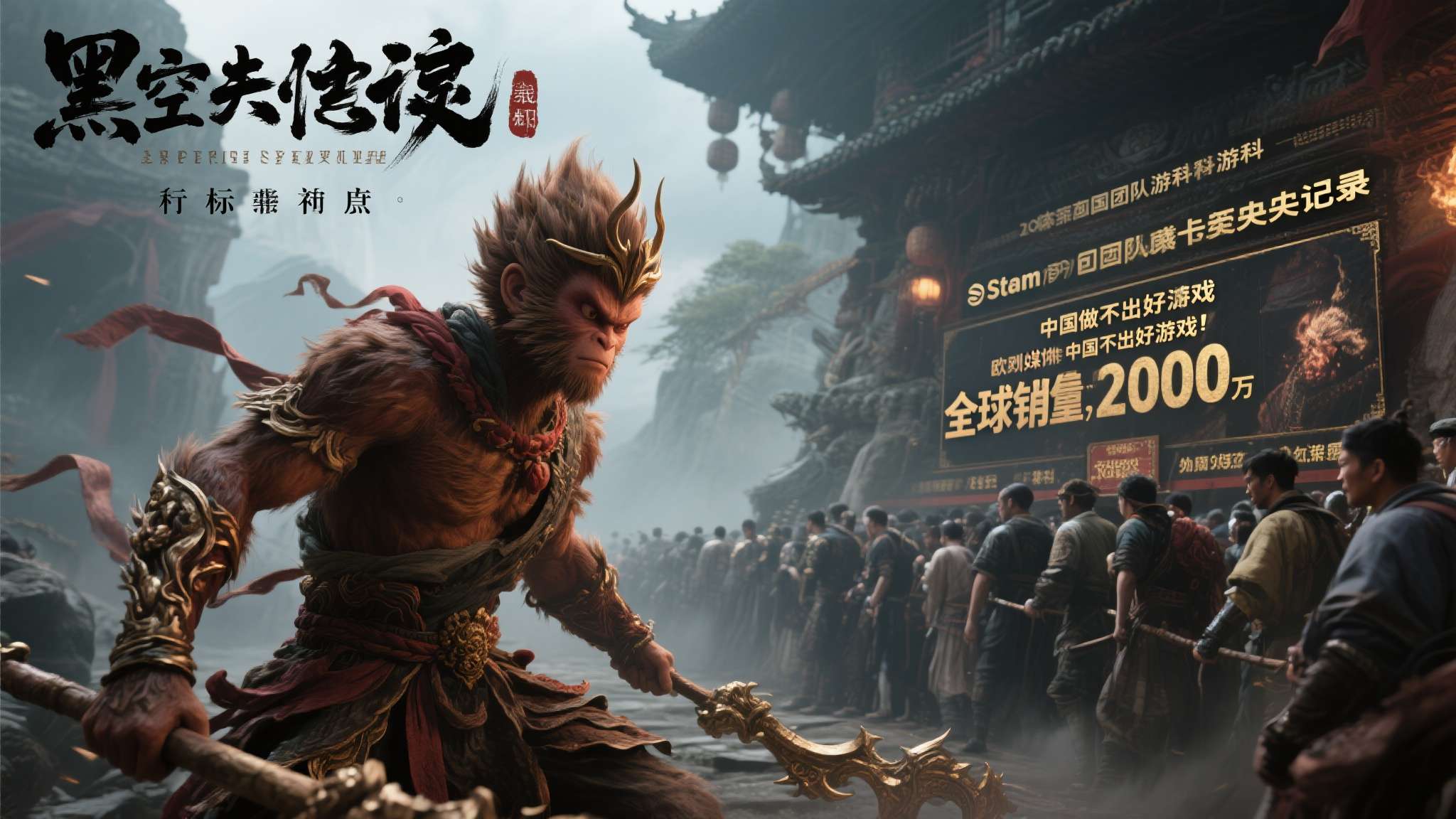 《黑神话：悟空》的横空出世是一个标志性节点。&nbsp;这款由国内团队游戏科学历时六年打磨